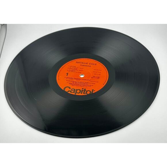 Natalie Cole Vinyl LP LOT Unpredictable Inseperable Thankful Single Owner - Picture 13 of 16